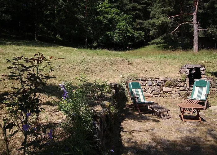 Maison Familiale Avec Terrasse, Grand Terrain Et Proche De La Riviere - Alleyras, 6 Pers. - Fr-1-582-244 Ferienhaus